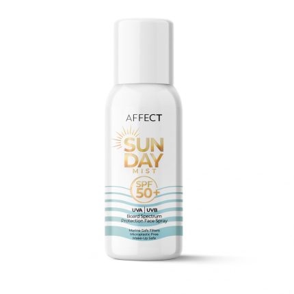 AFFECT COSMETICS - SunDay Mist SPF 50 Board Spectrum Protection Face Mist & Over Makeup