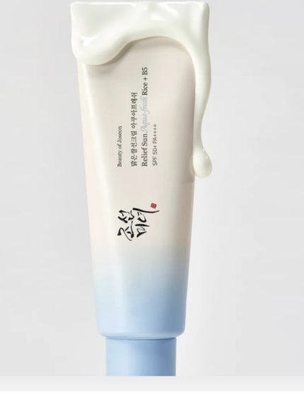 Relief Sun Aqua-Fresh : Rice + B5 SPF50+ PA++++ - Λεπτόρρευστο αντηλιακό με ρύζι και πανθενόλη