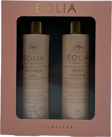 Eolia Cosmetics Chocolate Salted Caramel Σετ Περιποίησης για Ενυδάτωση & Καθαρισμό Σώματος