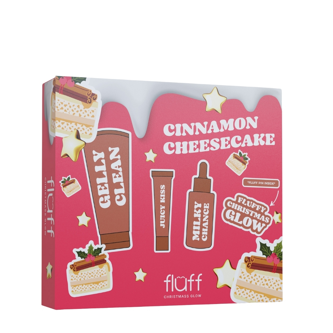 Beauty_Pin_Fluff_Cinnamon_Cheesecake Fluff Face Care Set CINNAMON CHEESECAKE 3pcs - Image 1