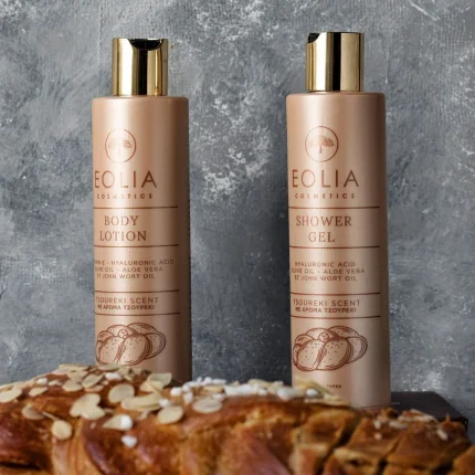 Eolia Cosmetics Gift Box Body Lotion & Shower Gel Tsoureki